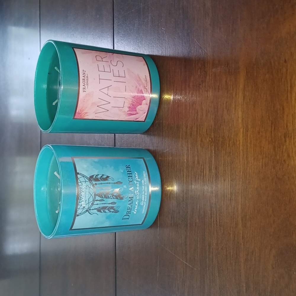New unused set 2 candles